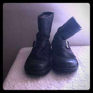Ugg shearling lined leather boots
